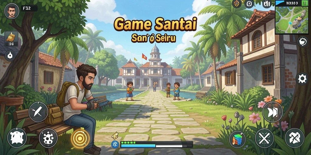 Tampilan gameplay seru dari F32 yang menghibur.