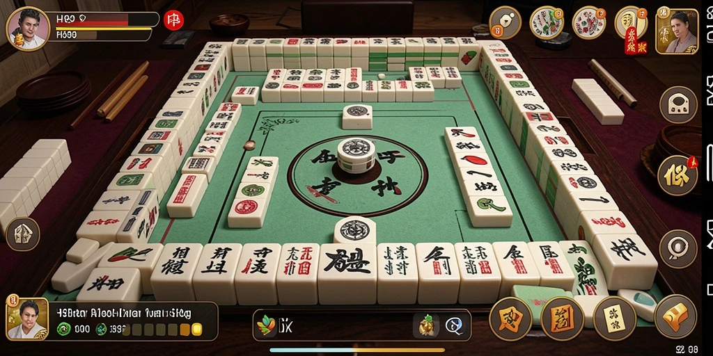 Tangkapan layar H89 dengan gameplay Mahjong yang menarik.
