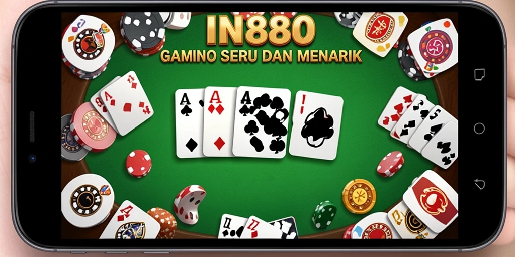 Tampilan gameplay IN88 yang menghibur dan seru di dunia Domino.
