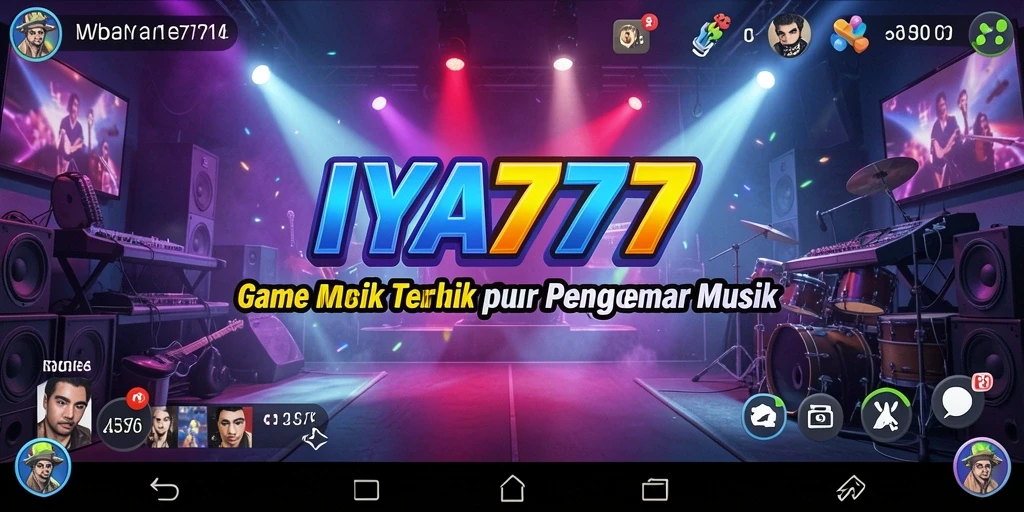 Tangkapan layar <strong>IYA777</strong> menampilkan pengguna menikmati gameplay musik yang interaktif.