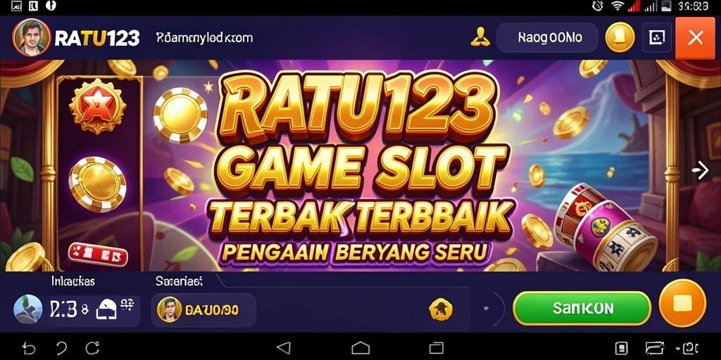 Tampilan gameplay menarik dari RATU123 yang memukau pemain.