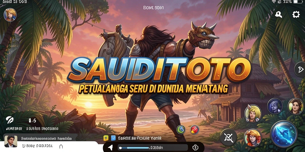 Tampilan gameplay seru dari SAUDITOTO yang penuh petualangan.