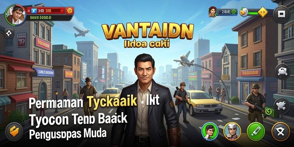 Tangkapan layar gameplay <strong>VANTAIDN</strong> menampilkan aktivitas manajerial yang seru.
